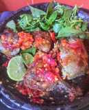 Ikan Tongkol Goreng Tepung Sambal Kemangi