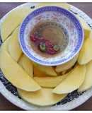 Xoài chấm Mắm đường