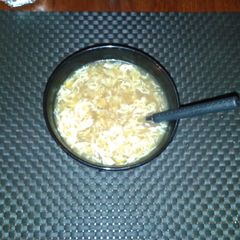 A picture of Sweet corn Chicken Soup.