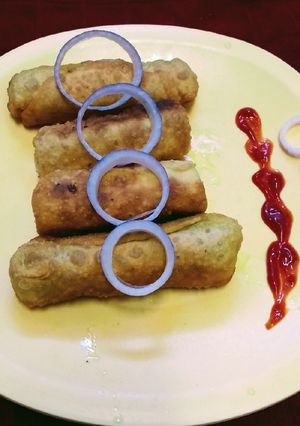 বাঁধাকপির পুর ভরা রোল(bandhakopir pur bhora roll recipe in engali) রেসিপির প্রধান ছবি