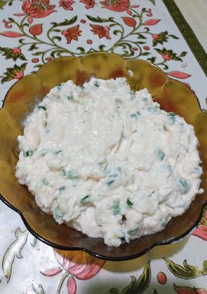 O poză a rețetei Salată de icre.