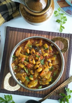 A picture of Navalkol Chi Bhaaji.