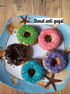 Foto resep Donat anti gagal