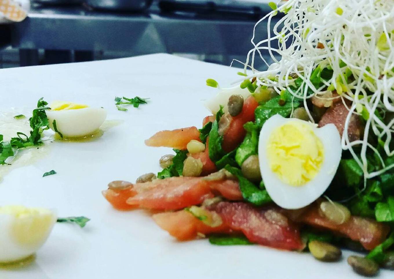 Ensalada de lentejas