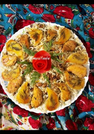 عکسی از دستور پلو شوشتری