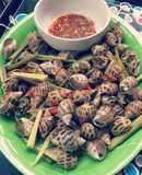 Ốc Hương hấp xả ớt