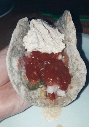 Una foto de Tacos veganos !!