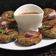 A picture of Oats Tikki.