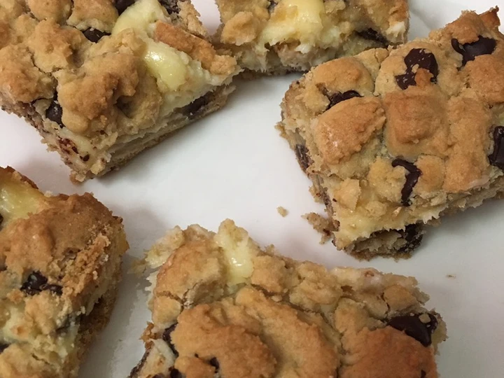 Easy Ways Prepare|Recipe} Chocolate chip cookie cheesecake bars the Perfect, Can Pamper Your Tongue
