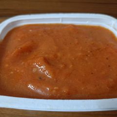 A picture of Leftover barbeque nation style grilled pineapple chutney.