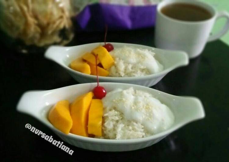 Resep Mango Sticky Rice, Enak