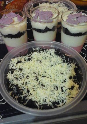 Foto resep Cheesecake oreo puding nutrijel (manisguriihkenyell)