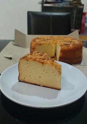 Foto resep Anabolic Bolu Tape Keju |High Protein, Low Calorie, No Added Sugar