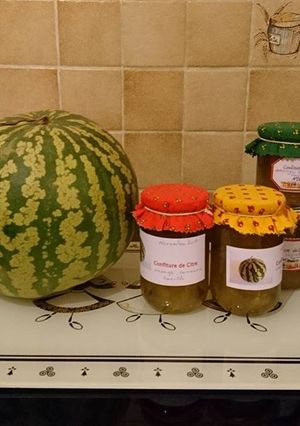 Une photo de Confiture de Citre ou Méréville ou Gingérine(recette de Provence)