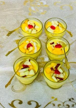 A picture of Custard trifle.