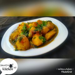 A picture of Irish patotoes porridge by salma.s.Adam (ful@rny"ss kitchen).