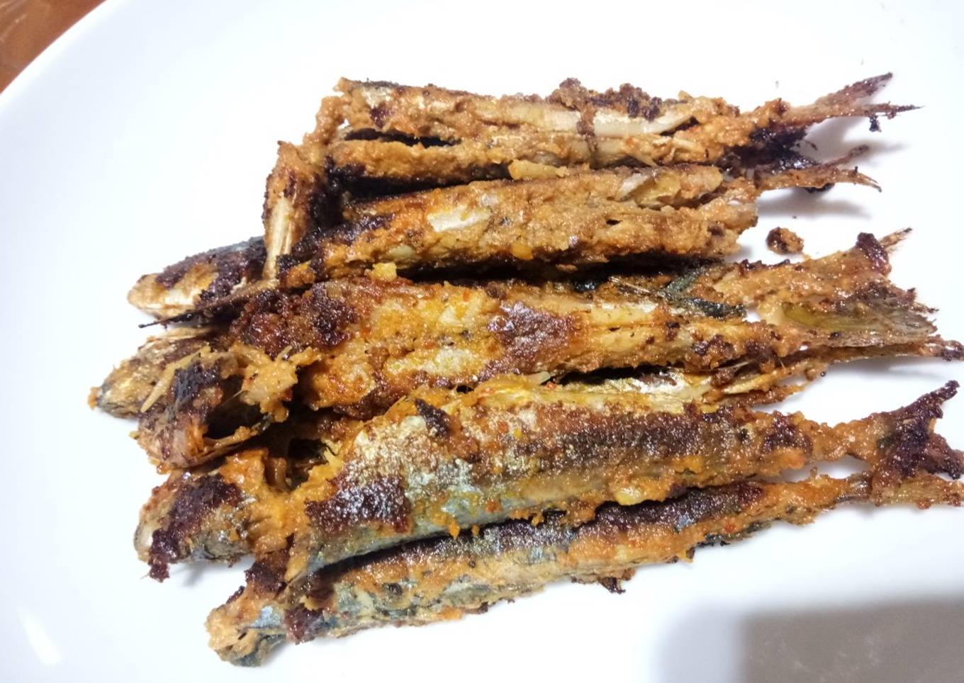 Ikan dencis rempah bakar teflon