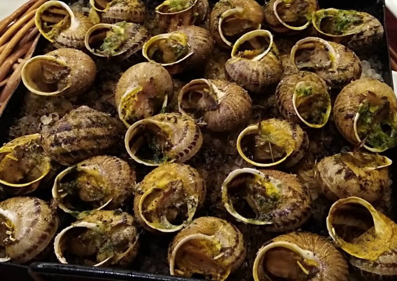 Caracoles a la llauna