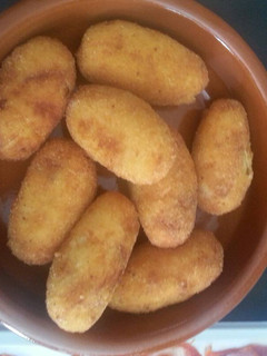 Una foto de Croquetas de jamón ibérico