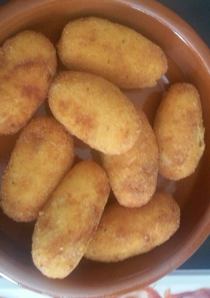 Una foto de Croquetas de jamón ibérico