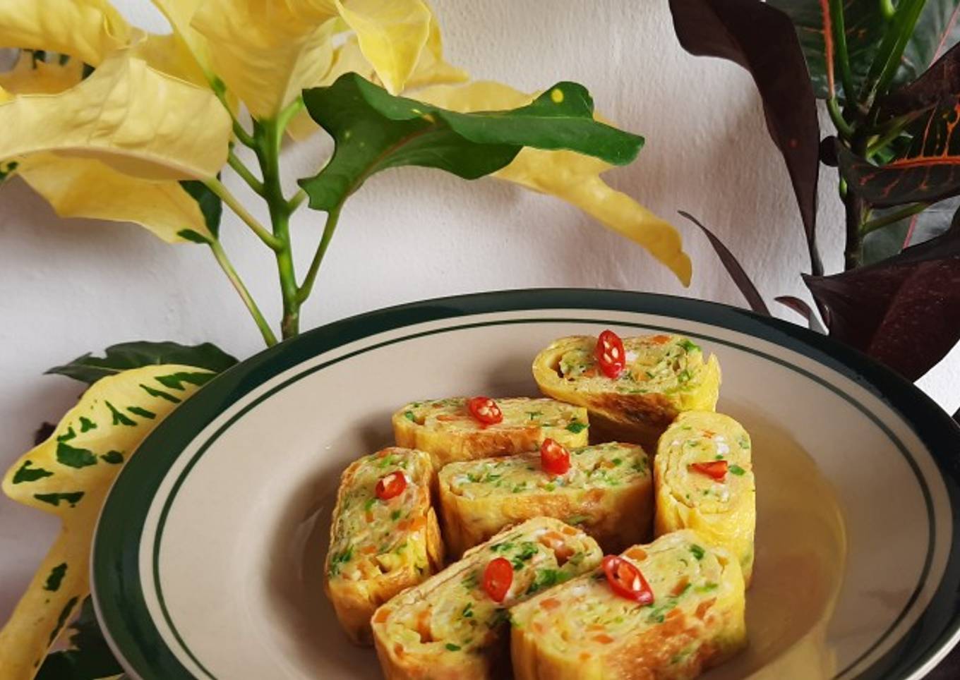 Telor Dadar Gulung Ala Korea