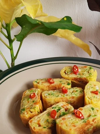 Cara Mudah Menyiapkan Resep Telor Dadar Gulung Ala Korea yang Bisa Manjain Lidah Anti Ribet, Sempurna