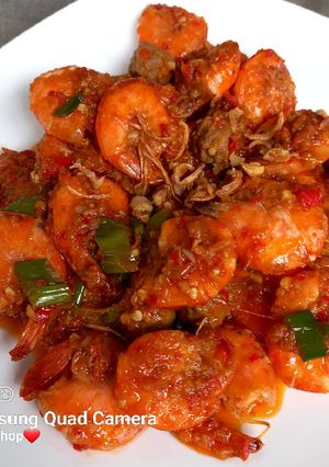 Foto resep Udang balado simple