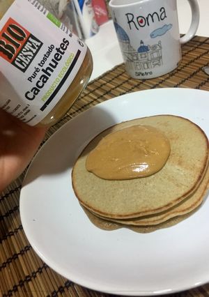 Una foto de Pancakes de avena