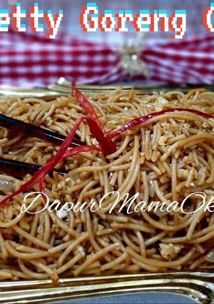 Foto resep Spaghetti Goreng Bumbu Oriental Enak Simple