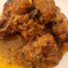 Chicken tikka A picture of Chicken tikka.