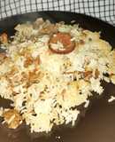Arroz de "pato" vegan