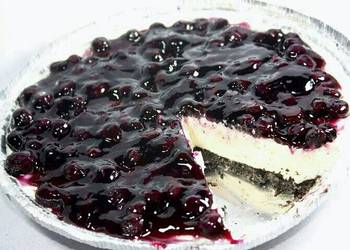Easiest Way to Prepare Perfect No bake Blueberry Cheesecake