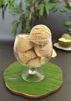 कैरीपन्ह आईस्क्रीम (Kairi Panna Vegan Icecream Recipe in Marathi) रेसिपी चे मुख्य फोटो 