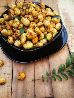 A picture of Roasted Makhana Masala (Fox nuts).