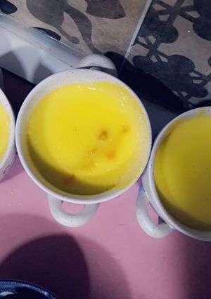 صورة لوصفة كاسترد بالمشمش