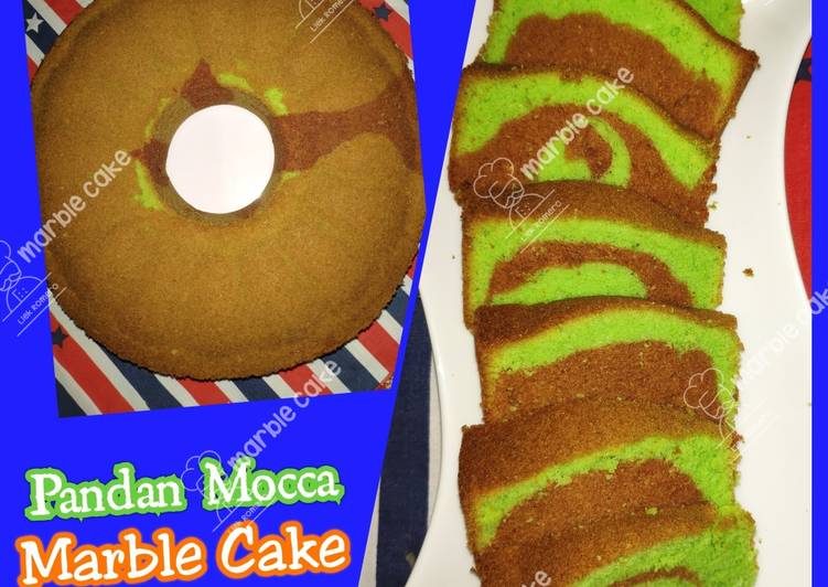Marble Pandan Mocca sederhana