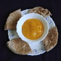 A picture of Foxtail millet roti.