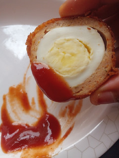 A picture of Scotch egg.