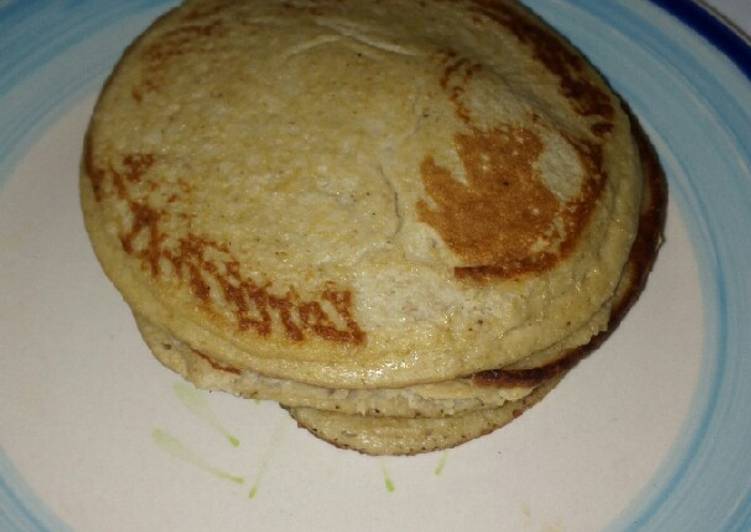 Steps to Make Ultimate Banana oatmeal pancake