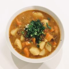 A picture of Beef and Potato Stew.