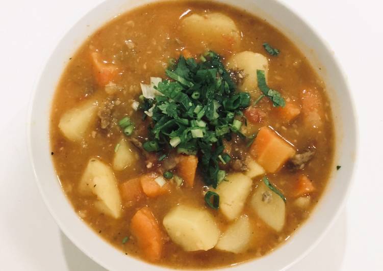 Simple Way to Make Quick Beef and Potato Stew