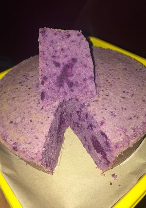 Foto resep Bolu kukus ubi ungu