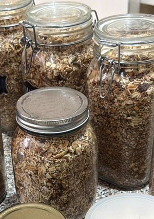 Una foto de Granola artesanal casera