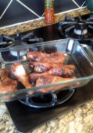 A picture of Mojos barBque Legs.