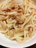 Easy Skillet Cabbage and Tuna Yaki Udon