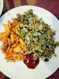 Irish with veggie egg