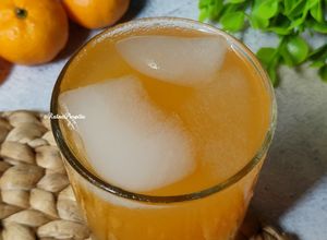 Foto resep Es Jeruk Santang
