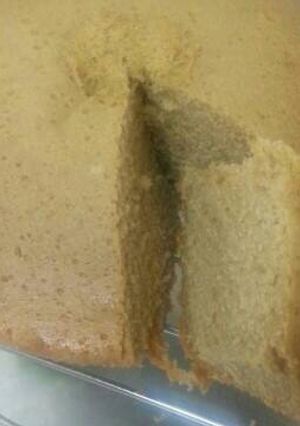A picture of Steamed plain cake.