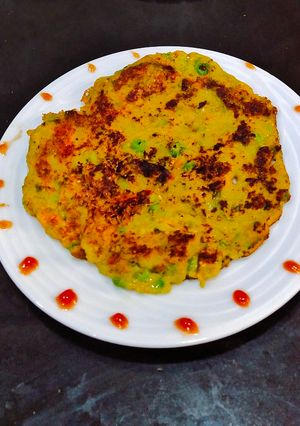 A picture of Green Peas Healthy pancake / Chilla.