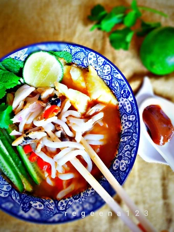 Cara Gampang Membikin Resep Asam Laksa Penang yang Bikin Ngiler Anti Ribet, Menggugah Selera